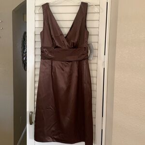 Eliza J  Size 10 brown cocktail dress